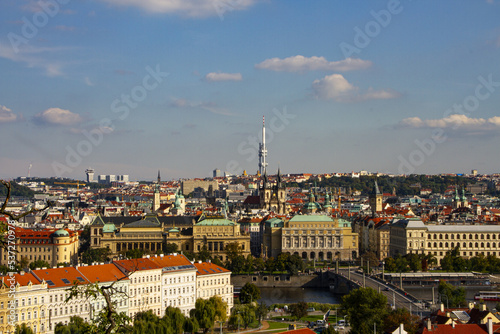Paysage urbain de Prague, République Tchèque