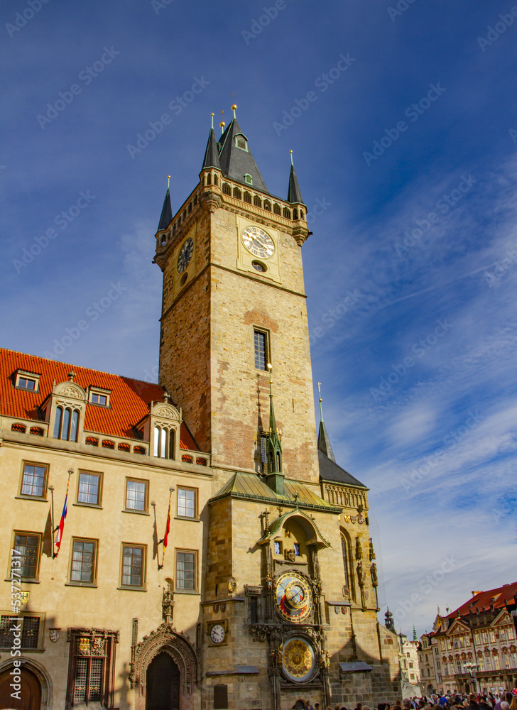 Tour de l'Hôtel de ville, Prague, République Tchèque