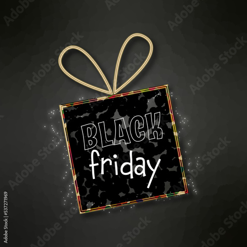 Black Friday wyprzedaż promocja sprzedaż banner oferta okazja czarny piątek 