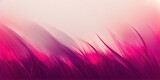 Magenta grass flying in the wind with a blur effect