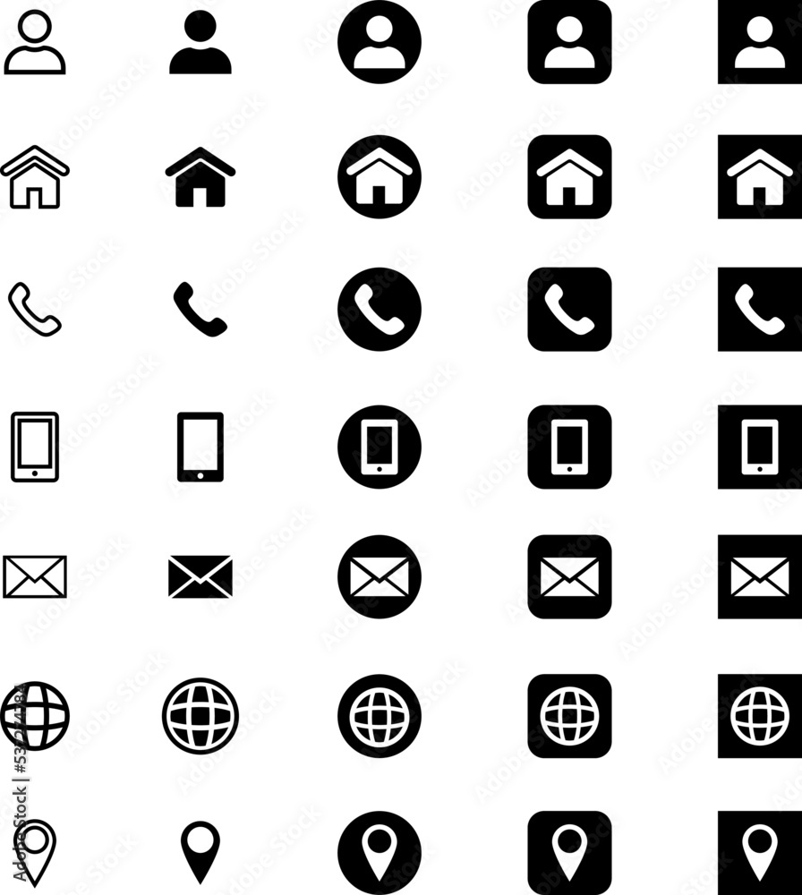 icons set