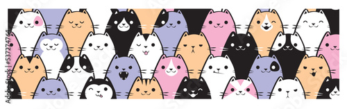 Funny Cats Pattern