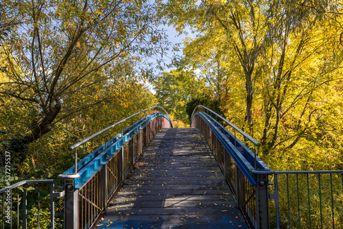Herbstbrücke © Isnurnfoto.