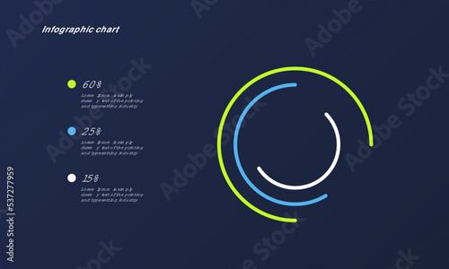 modern infographic vector template with statistics graphs and finance charts. Diagram template and chart graph, graphic information visualization illustration
