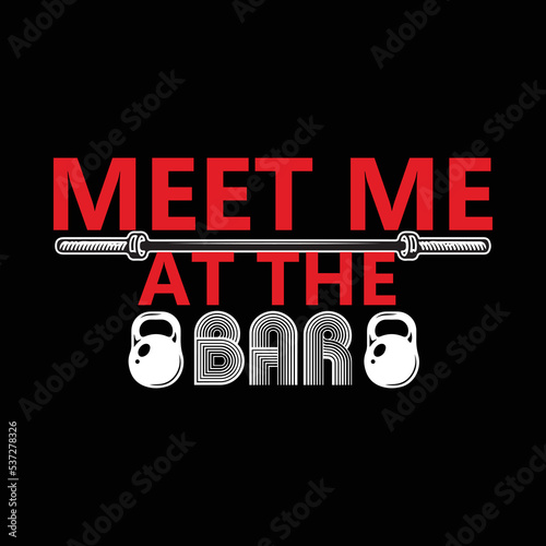 GYM T-shirt design
