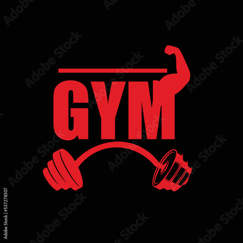 GYM T-shirt design
