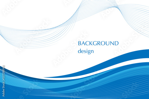 Abstract background design with crimson waves and lines. Vector illustration