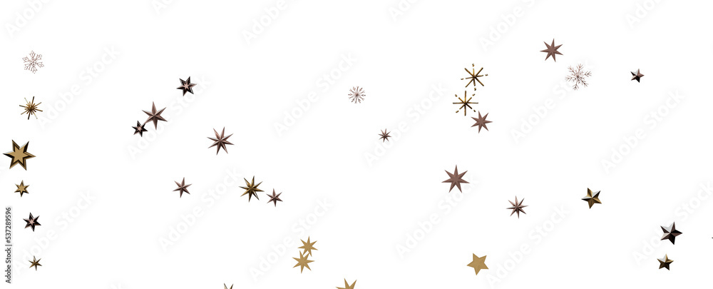 Holiday golden decoration, glitter frame isolated Holiday golden decoration, glitter frame isolated