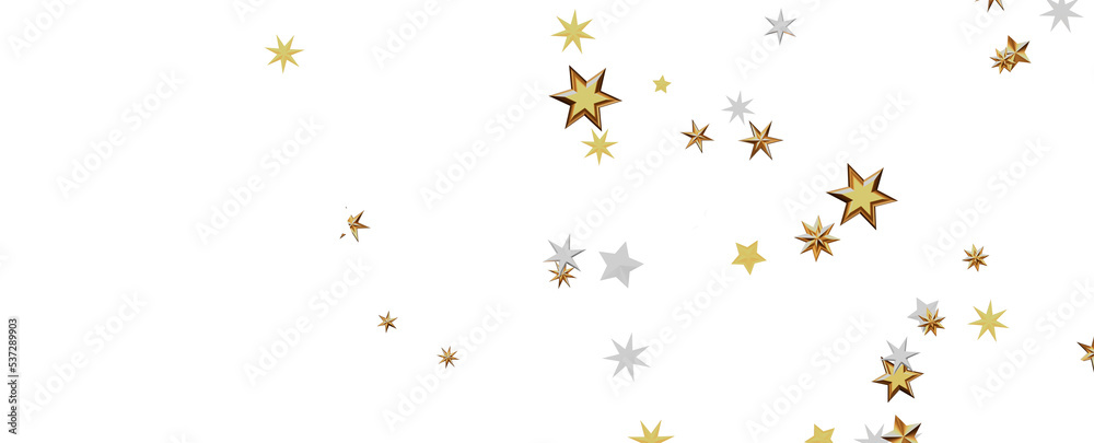 A gray whirlwind of golden snowflakes and stars. New A gray whirlwind of golden snowflakes and stars. New