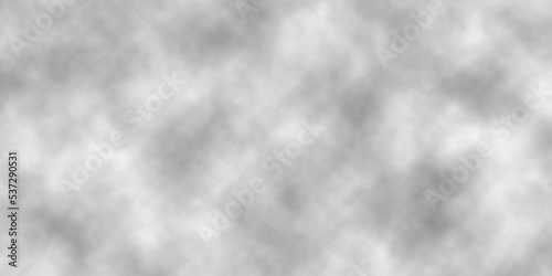 Abstract background with white clouds in the sky and watercolor design . Black and white ink effect water color illustration. Gray aquarelle painted paper textured canvas for design, vintage card . 