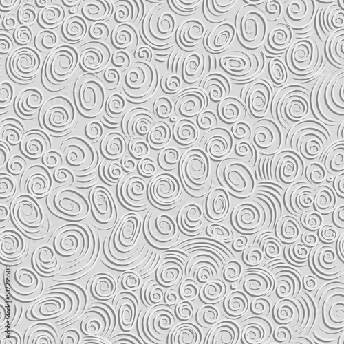 vector shadow seamless wallpaper with spirals. abstract background pattern © Людмила Куць