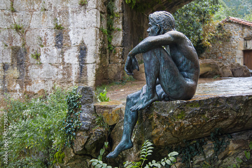 The Fish-man of Lierganes  Cantabria  Spain