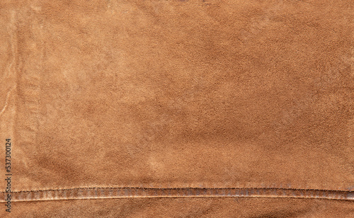texture of brown raw leather background