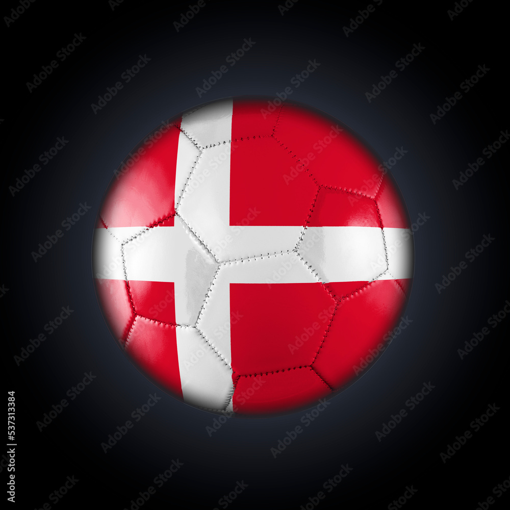 Soccer football ball with the countries flag. Soccer football ball with the countries flag.