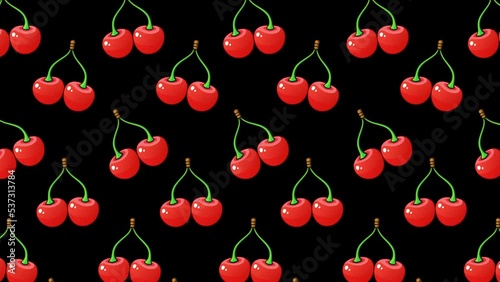 Fruit illustrations wallpaper