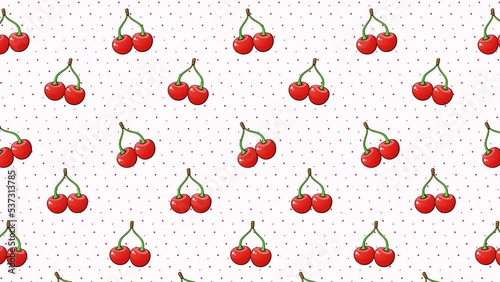 Fruit illustrations wallpaper