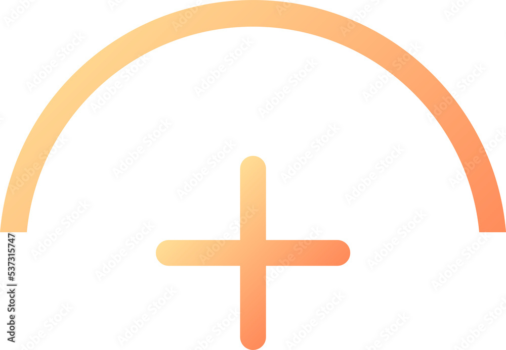 Fototapeta premium Add ui icon 