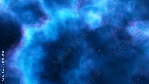 Deep space nebula with stars. Bright and vibrant Multicolor Star field Infinite space outer space background with nebulas and stars. Star clusters  nebula outer space background 3d render 