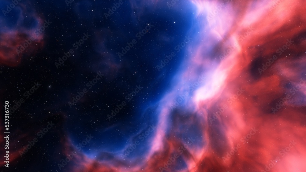 Space nebula, for use with projects on science, research, and education. Illustration
Space nebula, for use with projects on science, research, and education. Illustration