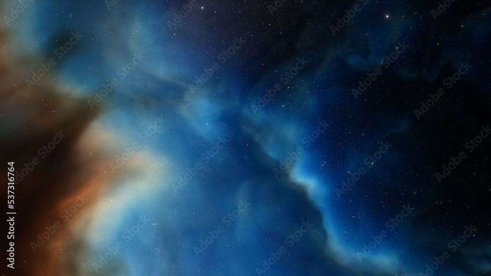 Space nebula, for use with projects on science, research, and education. Illustration
Space nebula, for use with projects on science, research, and education. Illustration