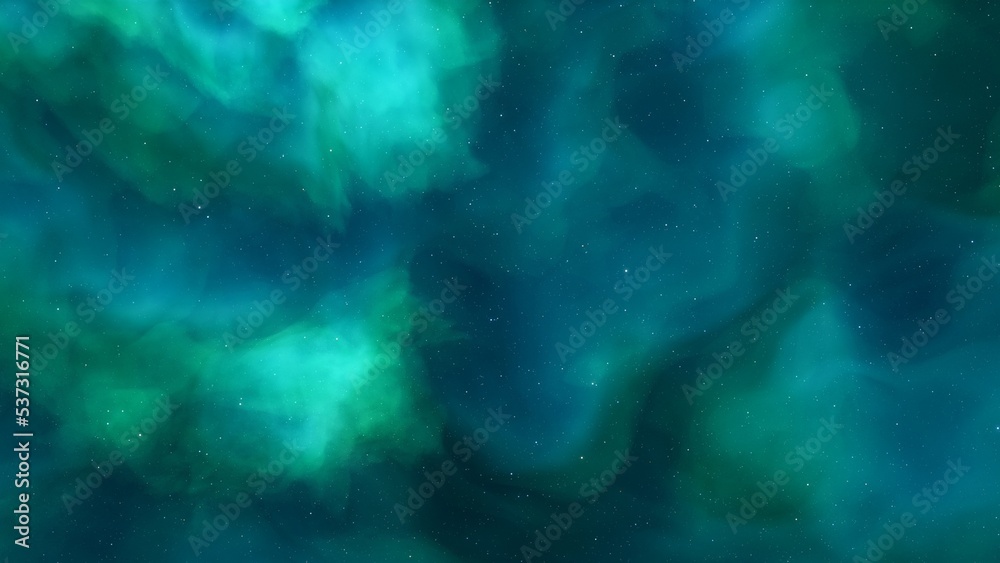 Obraz premium Space nebula, for use with projects on science, research, and education. Illustration 