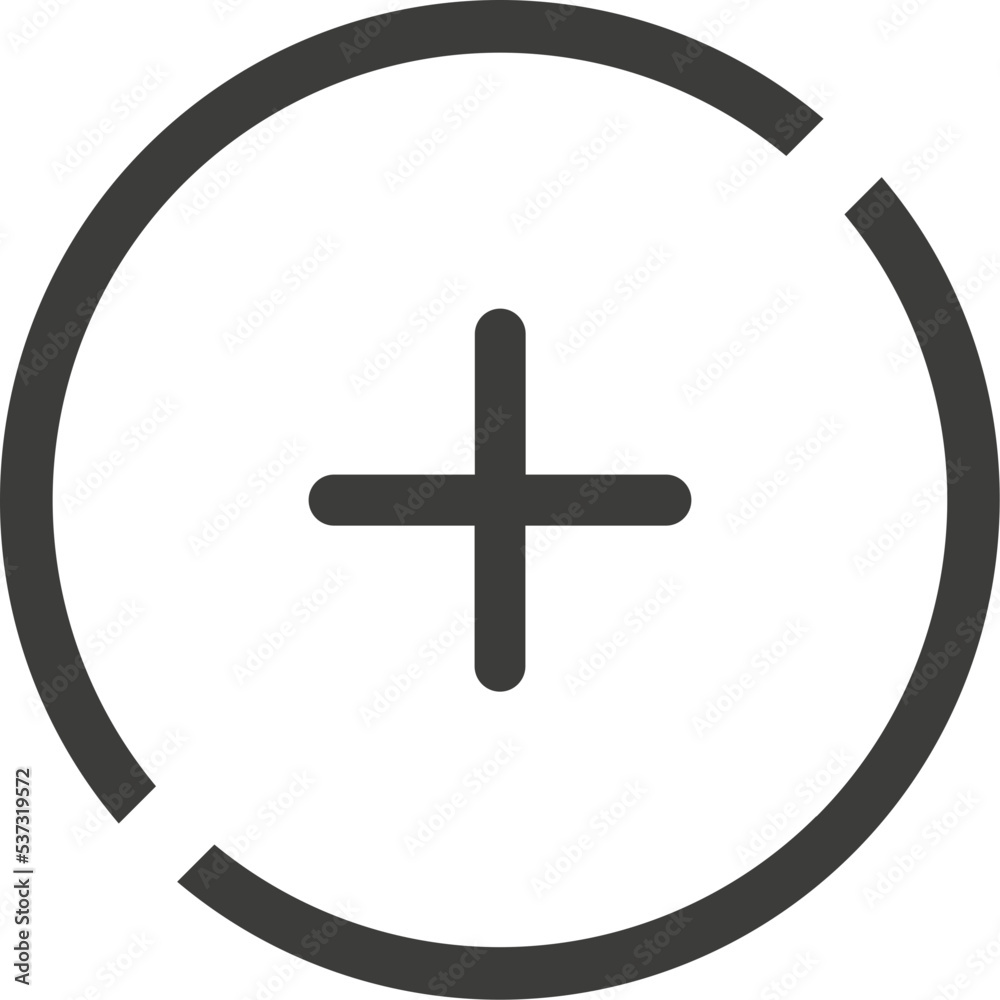 Obraz premium Add UI Icon