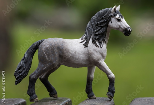 Russia. Kuzbass. A children s toy in the form of a horse of the Andalusian breed. This is the most famous of the Spanish horse breeds. A breed of kings and nobles. Ideal for high school riding.