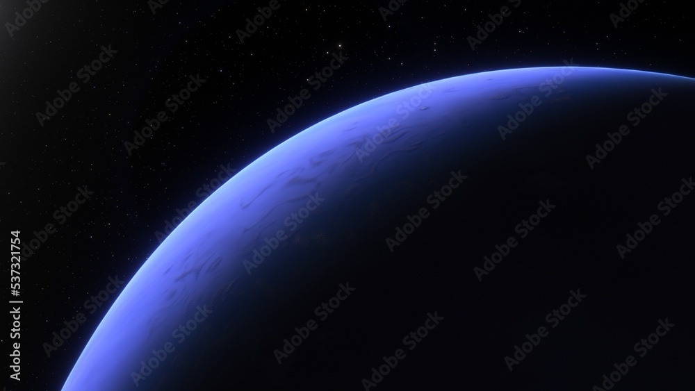 Planets and galaxy, science fiction wallpaper. Beauty of deep space. Billions of galaxy in the universe Cosmic art background 3d render