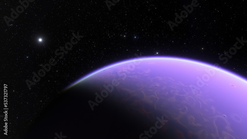 Fototapeta Naklejka Na Ścianę i Meble -  Abstract planets and space background
