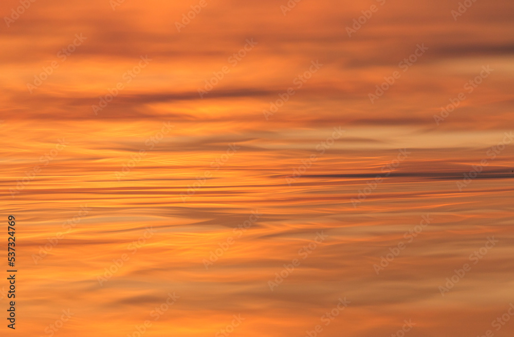 smooth golden waves