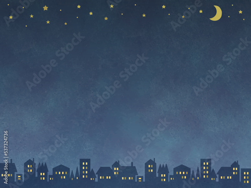 夜景の背景デザイン