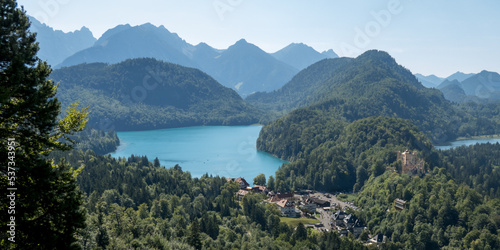 Alpensee Bavaria Surrounds  Germany