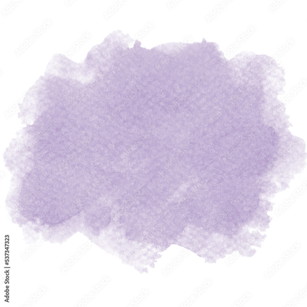 Purple Watercolor Paint Stain Background