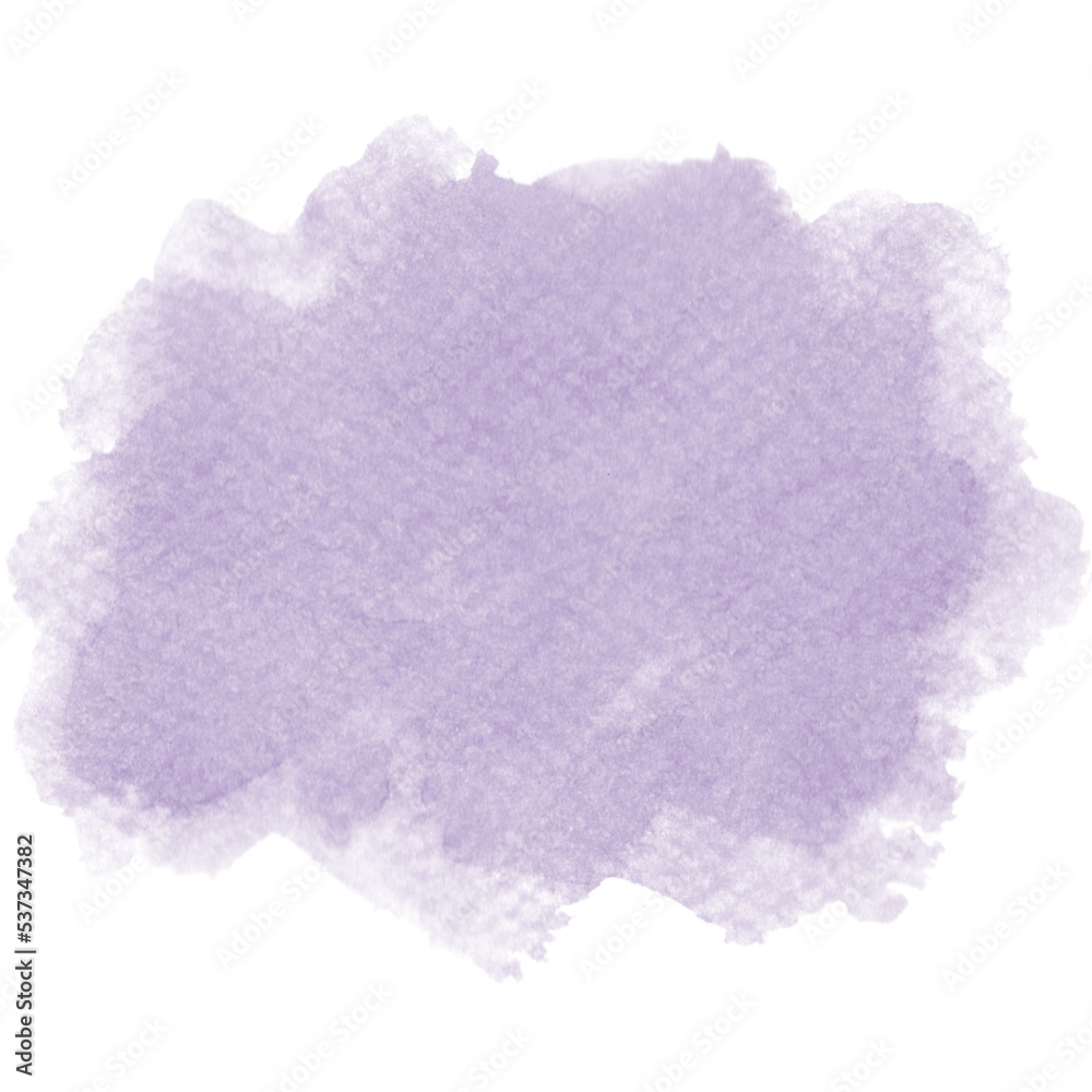 Purple Watercolor Paint Stain Background