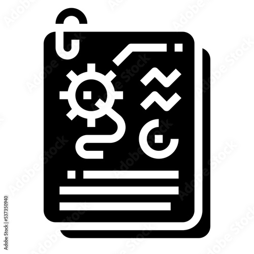 Case glyph icon