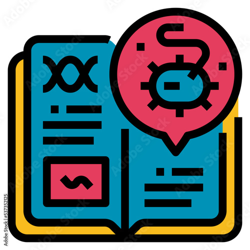 virology Filled Outline icon