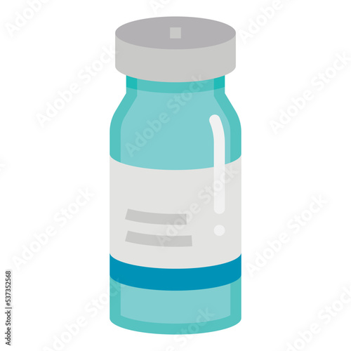 vaccine flat icon