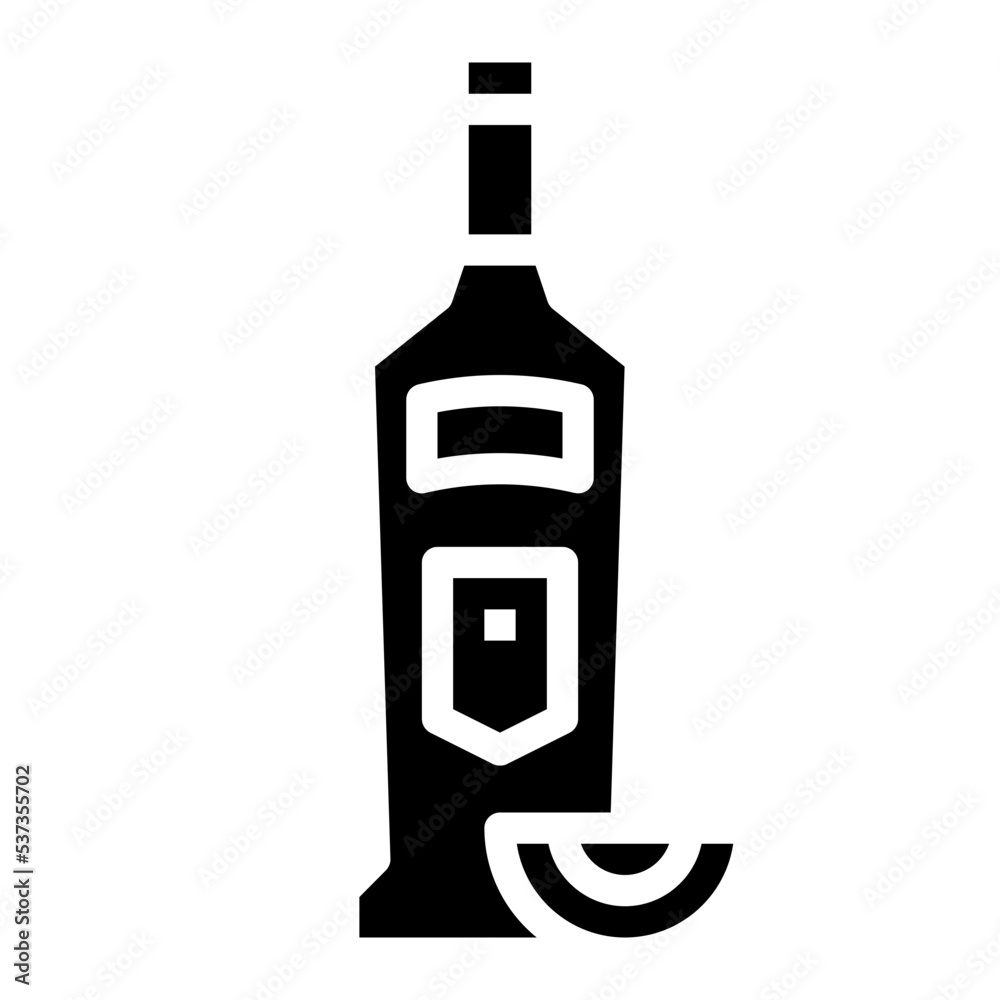 vodka glyph icon vodka glyph icon