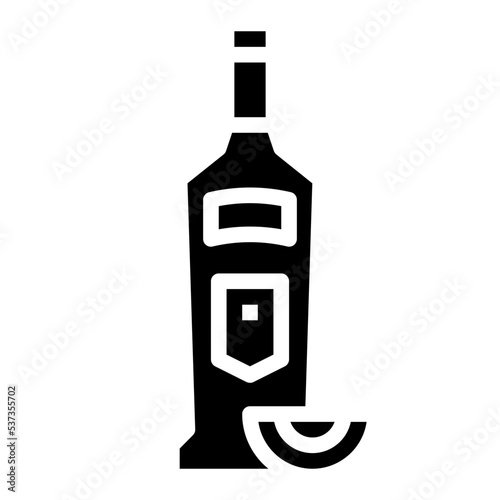 vodka glyph icon