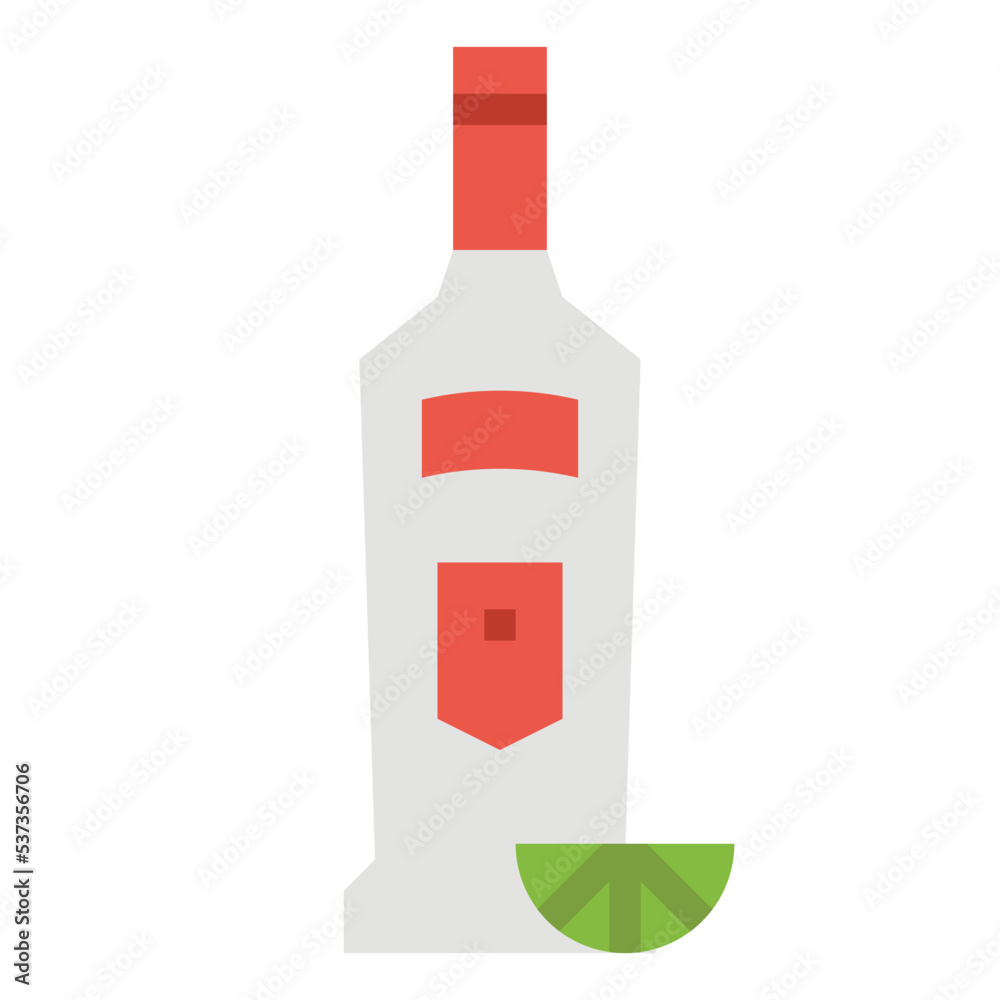 vodka flat icon