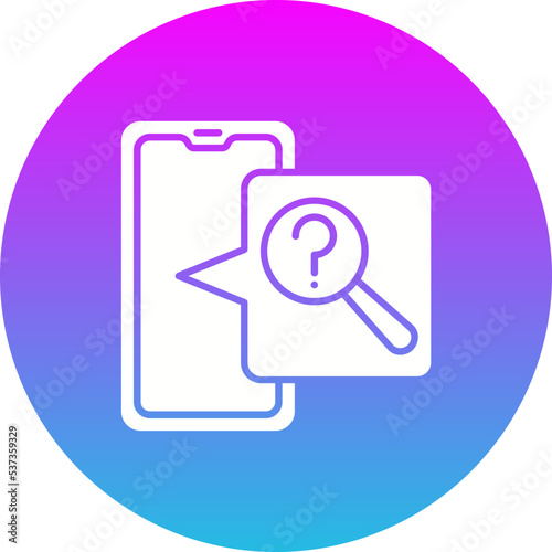 Search Gradient Circle Glyph Inverted Icon Free Download Search Gradient Circle Glyph Inverted Icon - GFXLoad