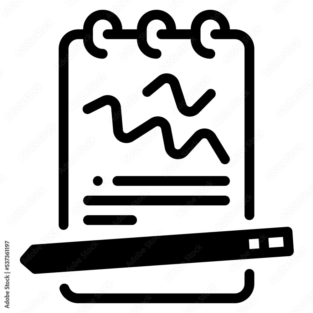 sketchbook glyph icon sketchbook glyph icon