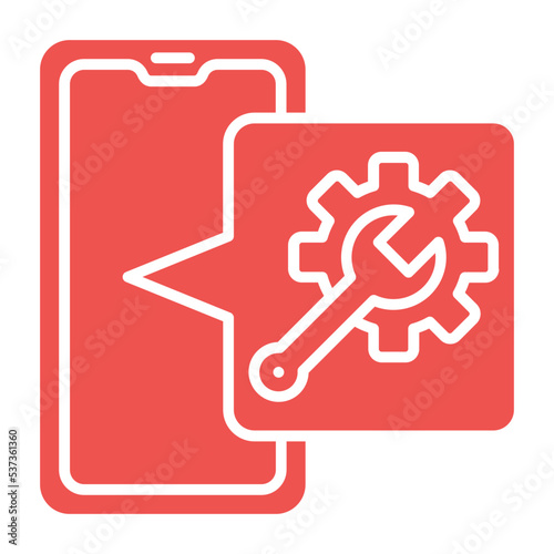 Configuration Multicolor Glyph Icon