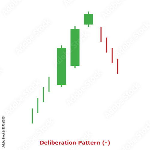 Deliberation Pattern (-) Green & Red - Square