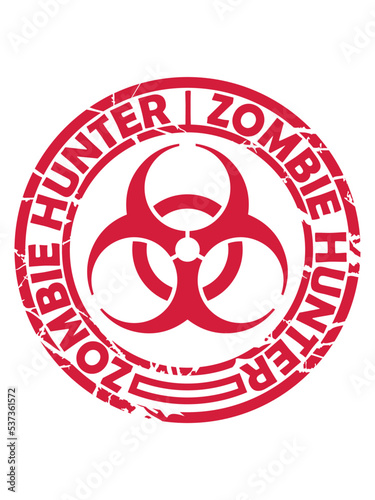 zombie hunter Halloween Zitat 