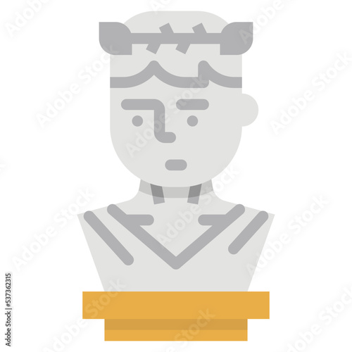 sculpture flat icon