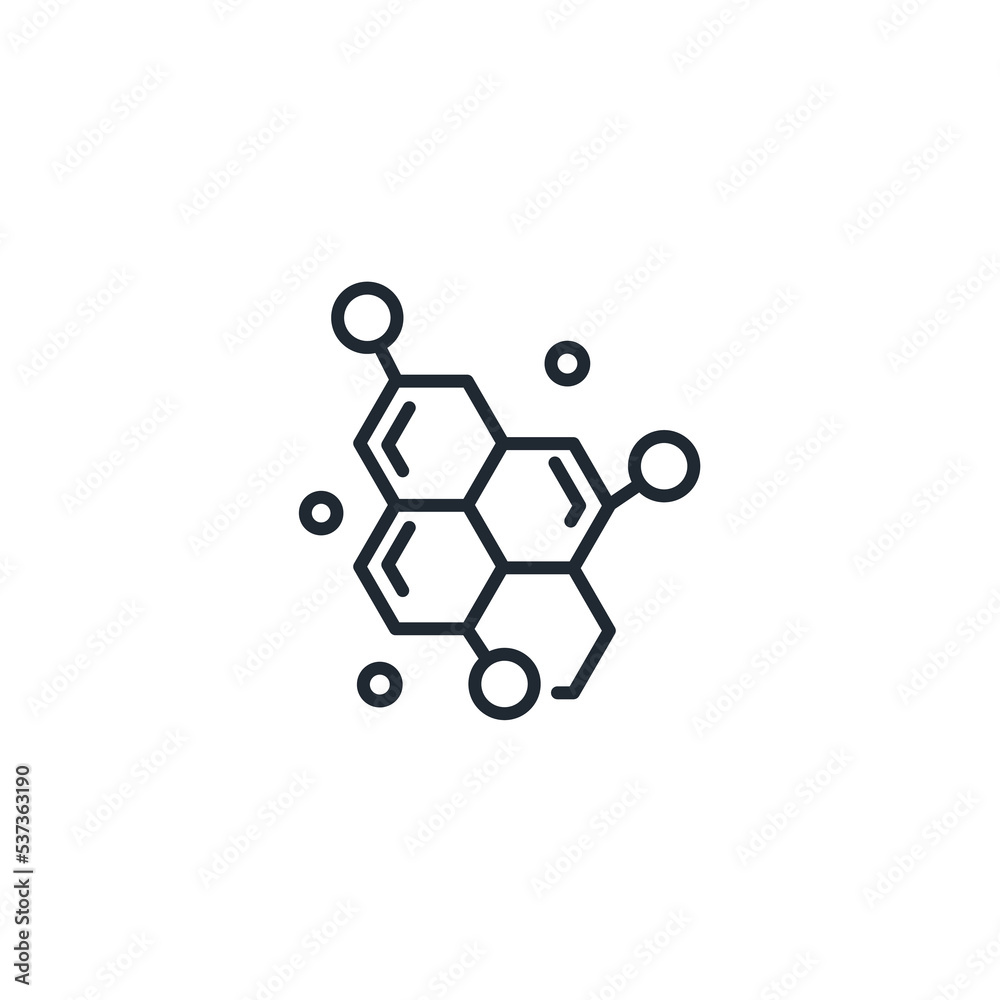Molecule icons symbol vector elements for infographic web Molecule icons symbol vector elements for infographic web