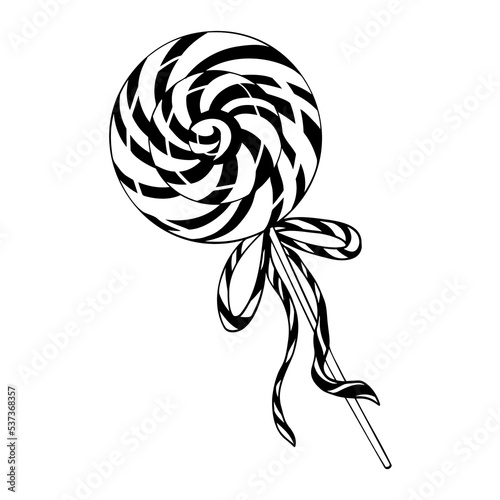 illustration of a lollipop