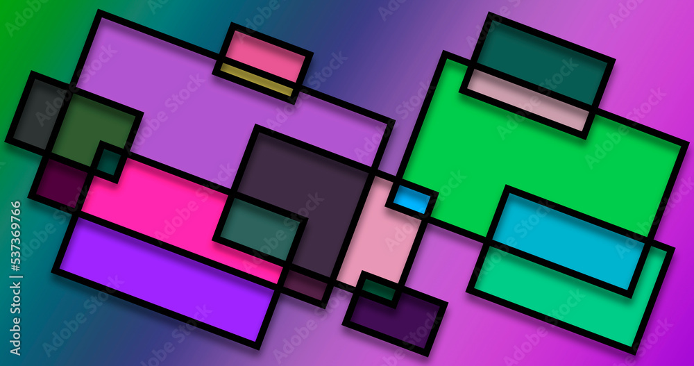 Geometric background for art banner design Geometric background for art banner design