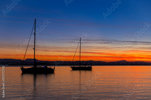 Krajobraz morski. Urlop i wypoczynek. Grecka wyspa, Evia © anettastar